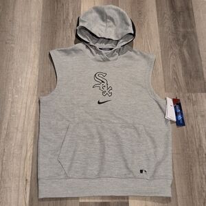 Chicago White Sox Nike Authentic Collection Early Work Dri-FIT Sleeveless Hoodie